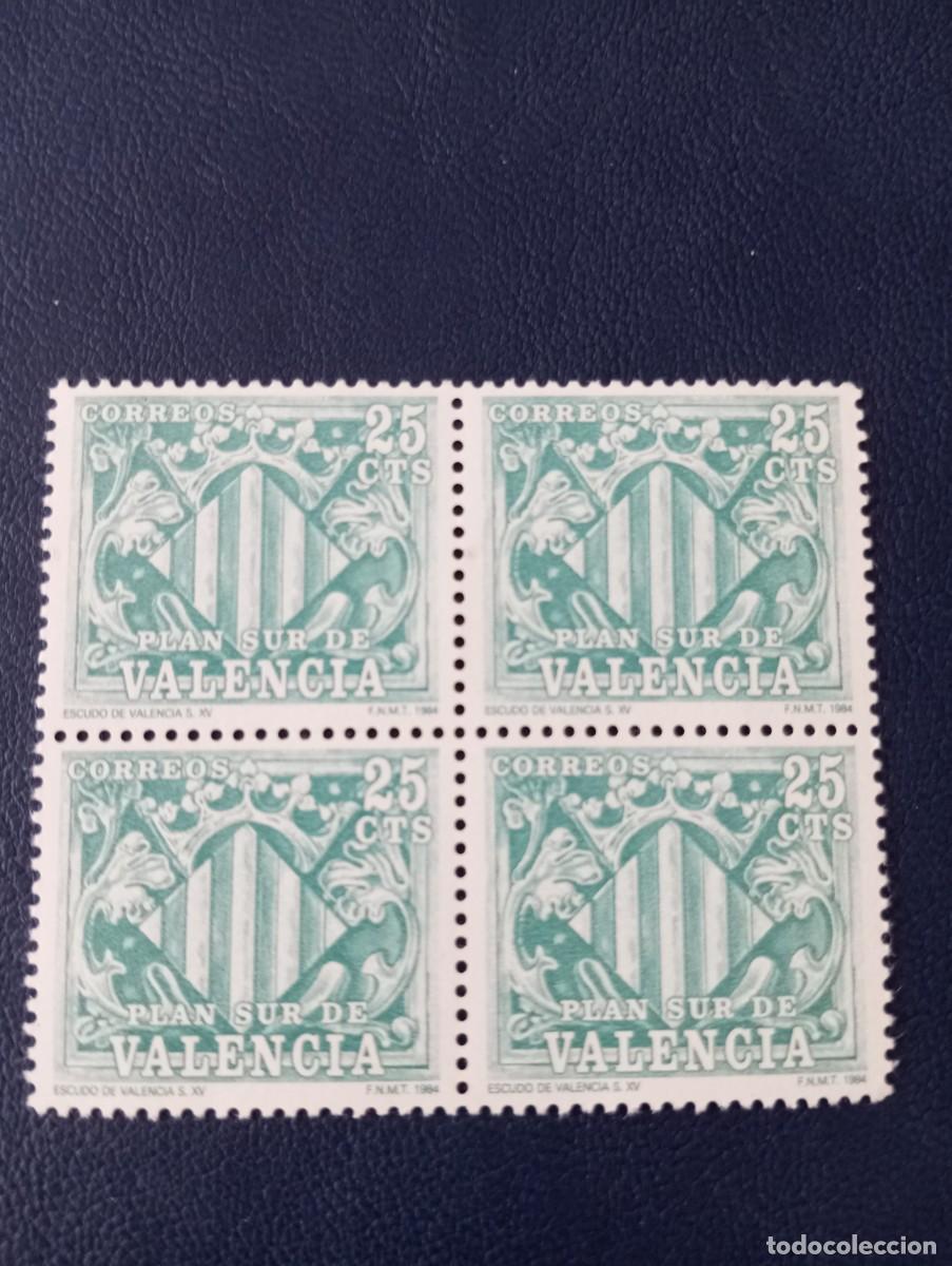 Sellos: ESPA&Ntilde;A, PLAN SUR DE VALENCIA. B 4 - Foto 1