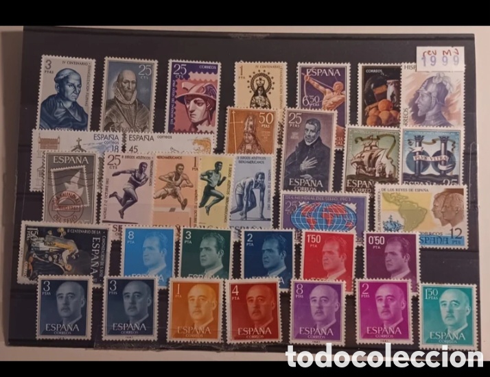 Sellos: 33 sellos nuevos Espa&ntilde;a - Foto 1