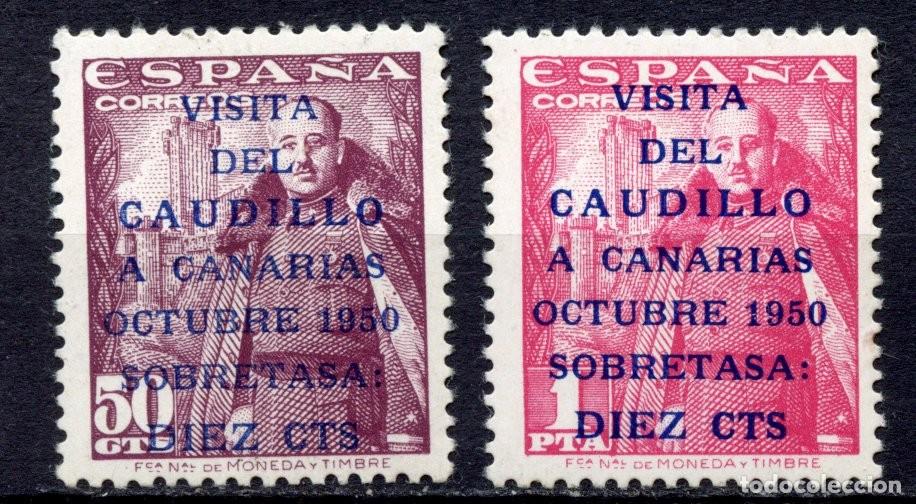 Sellos: ESPA&Ntilde;A UNIFICADO 1088/9** marquilla - Foto 1