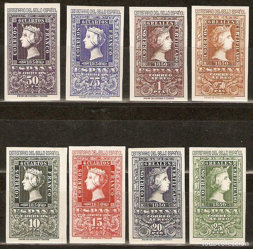 Timbres: 1950 SERIE CENTENARIO EDIFIL 1075/2** SIN FIJASELLOS