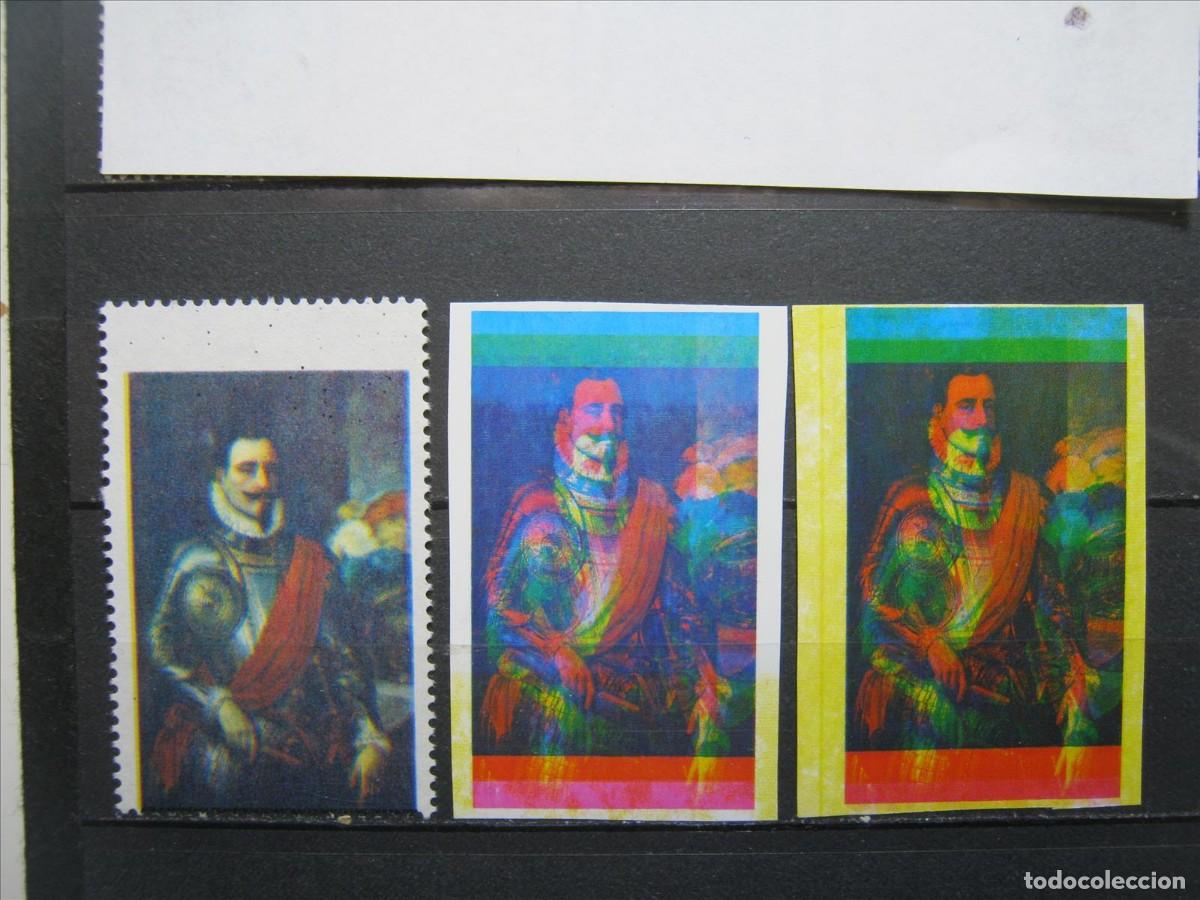 Sellos: ESPA&Ntilde;A PRUEBAS SELLO VALDIVIA NO ADOPTADAS (*) LUJO. - Foto 1