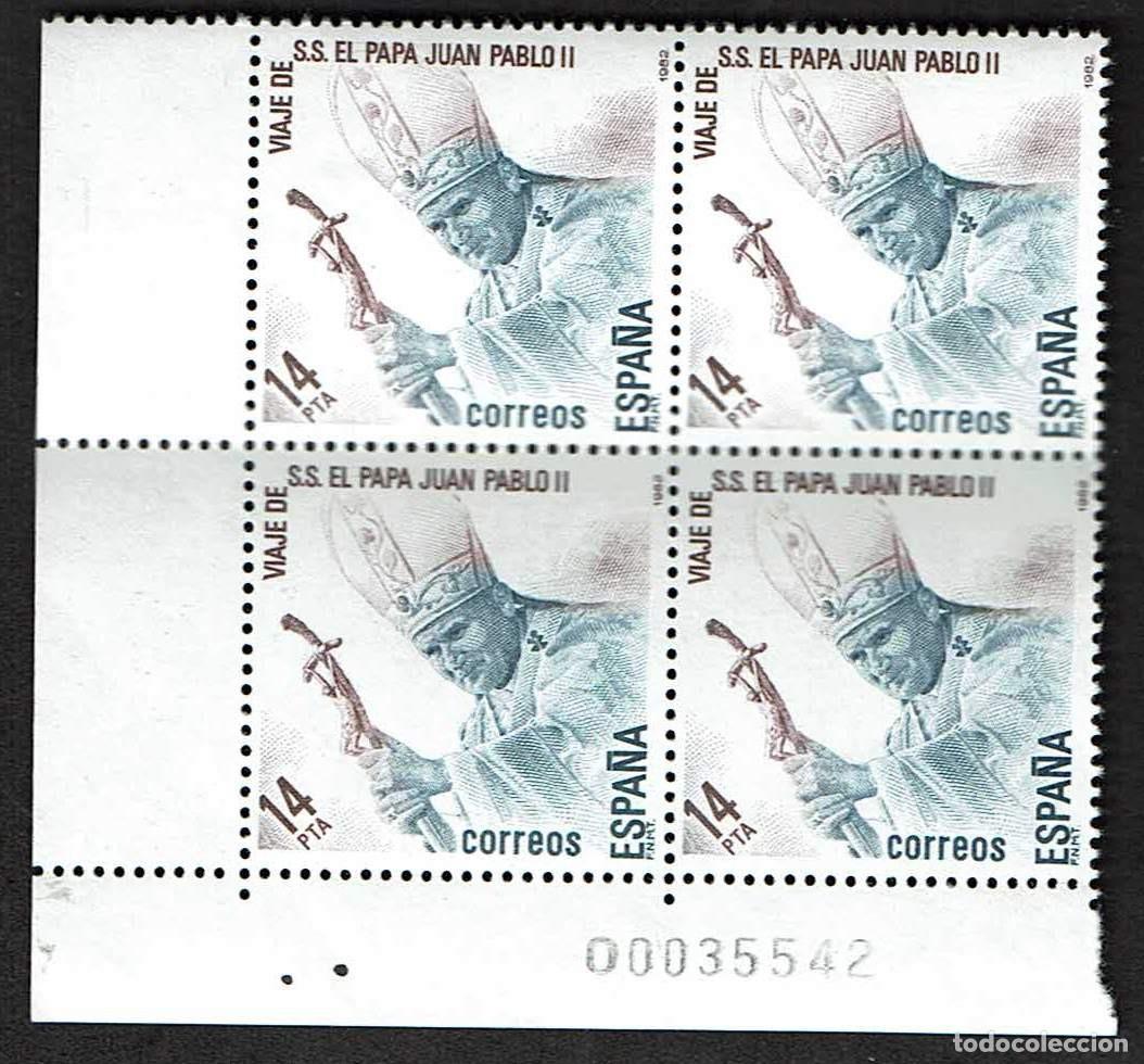 Sellos: ESPA&Ntilde;A 1982 - EDIFIL 2675 - BLOQUE DE 4 - NUEVOS (**) - Foto 1