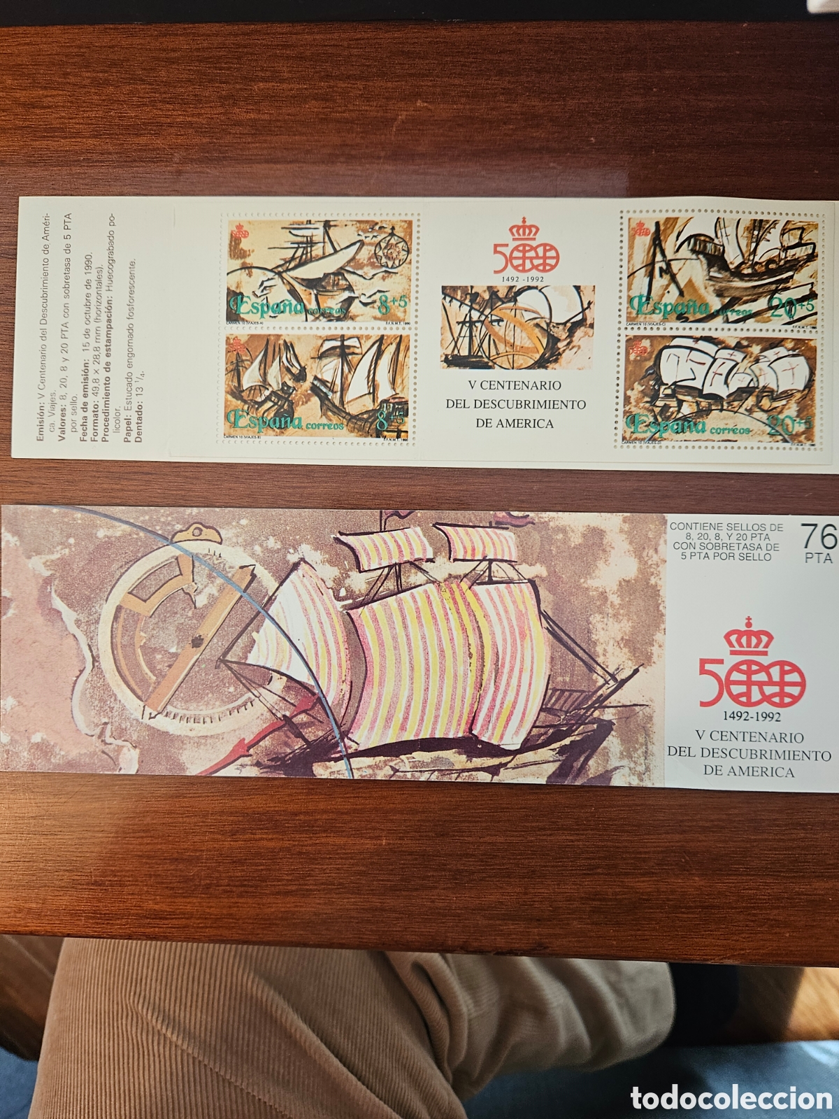 Selos: V CENTENARIO DEL DESCUBRIMIENTO DE AMERICA