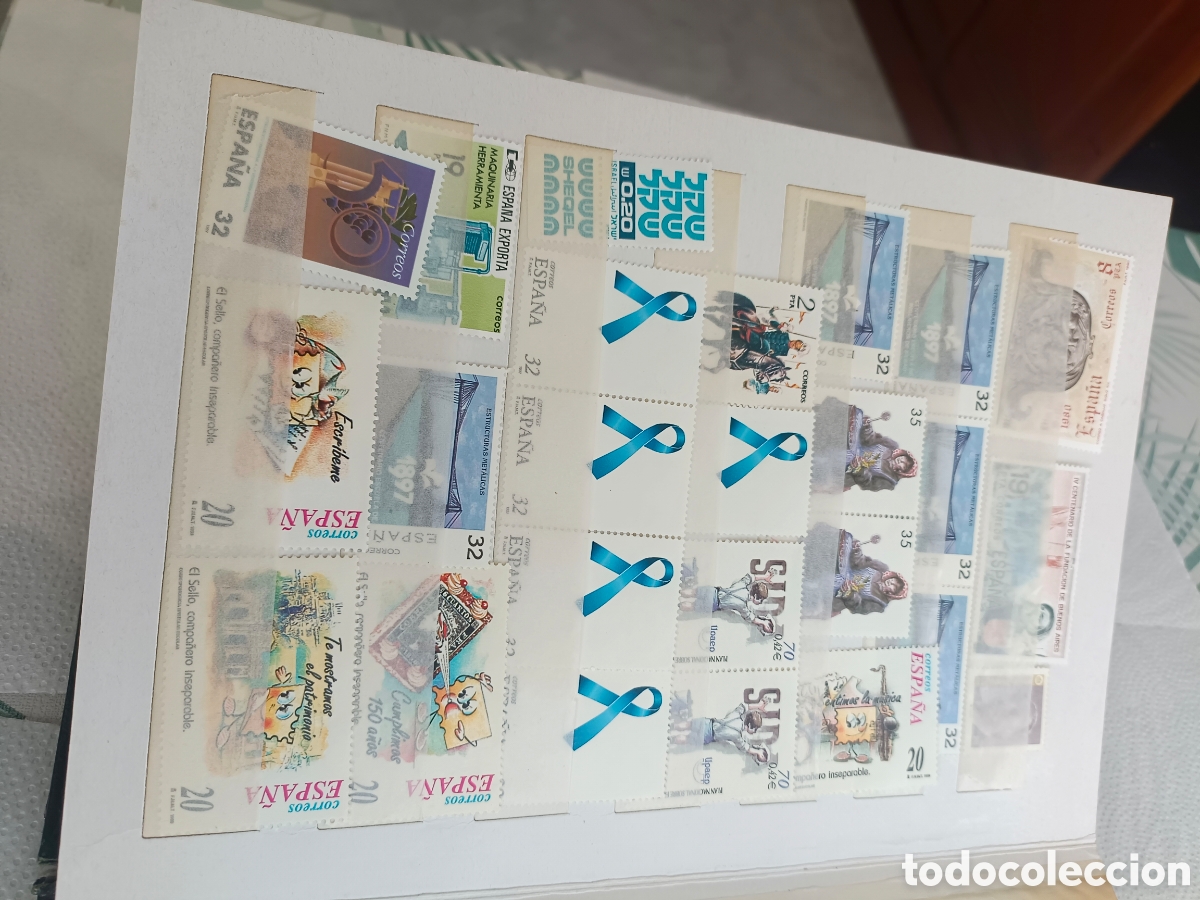 Sellos: Libro Colecci&oacute;n sellos, sin usar. - Foto 5