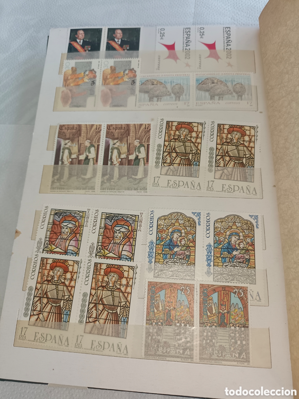Sellos: Libro Colecci&oacute;n sellos, sin usar. - Foto 15