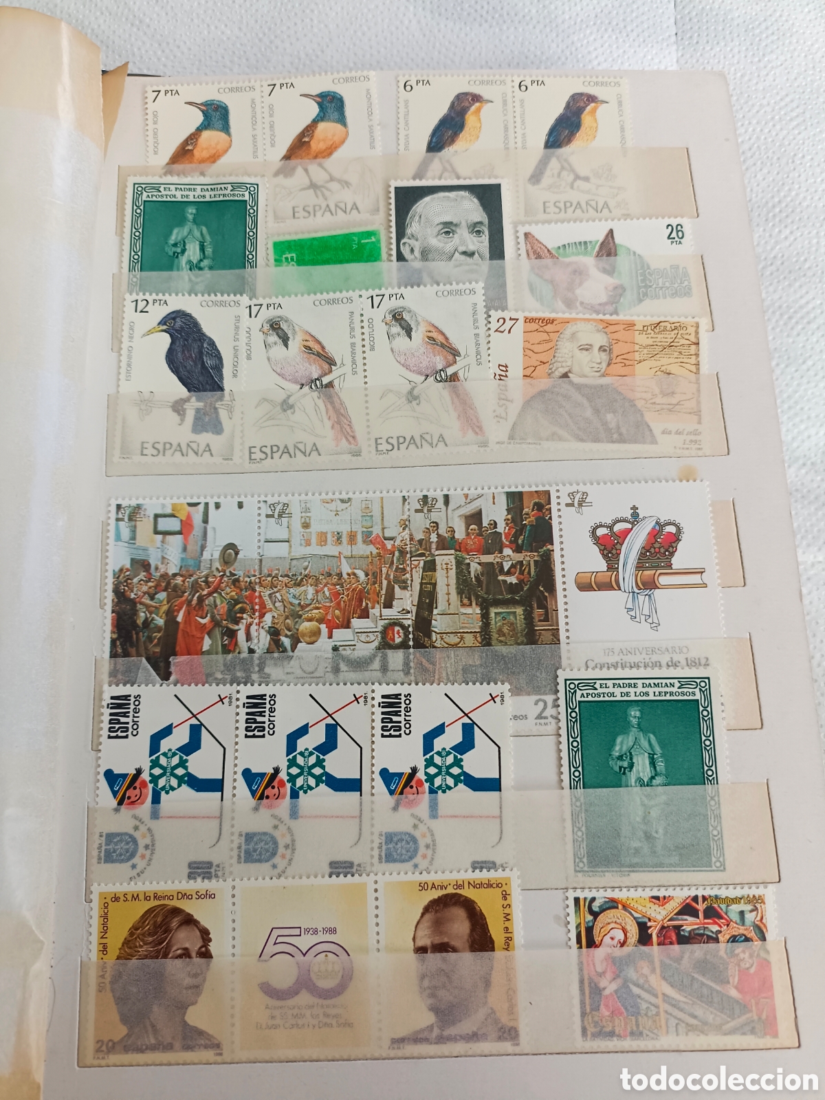 Sellos: Libro Colecci&oacute;n sellos, sin usar. - Foto 16