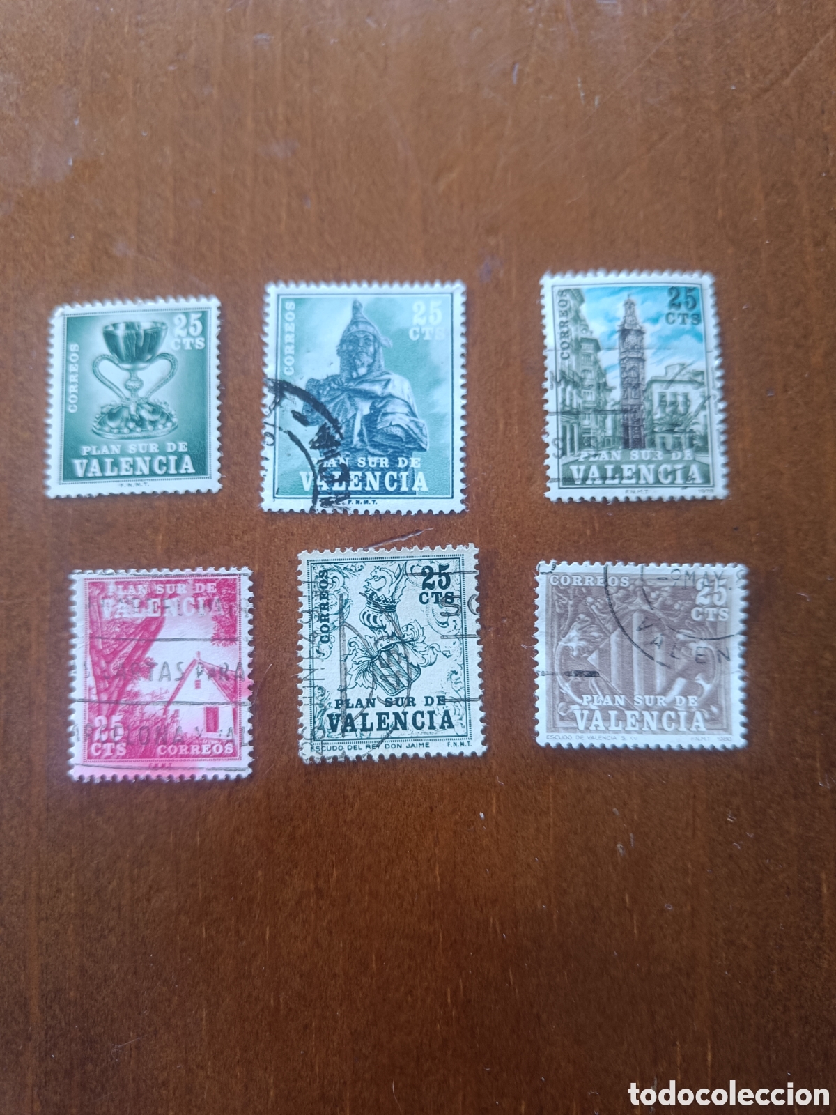 Sellos: Espa&ntilde;a, plan sur de Valencia - Foto 1
