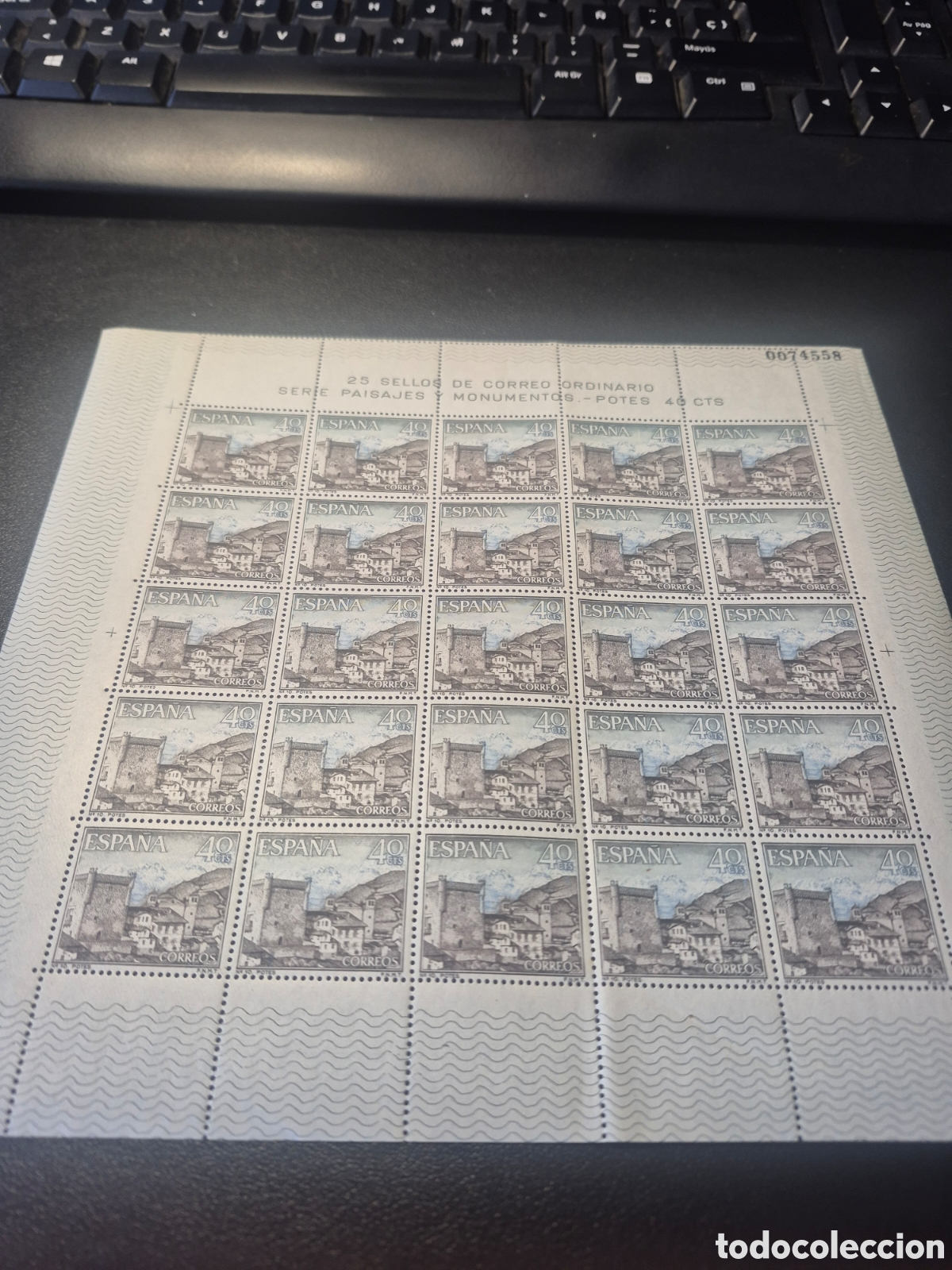 Sellos: 1 pliego edifil 1542 - Foto 1