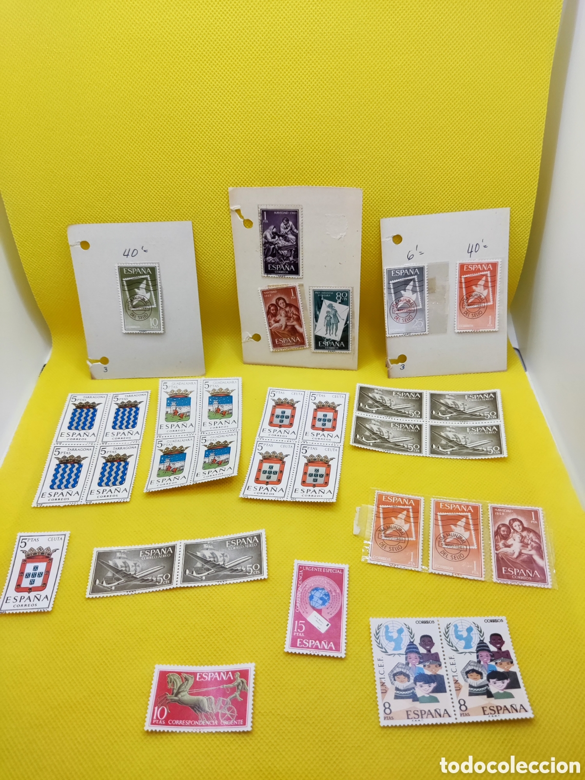 Sellos: Sellos Antiguos Espa&ntilde;a Variados - Foto 1