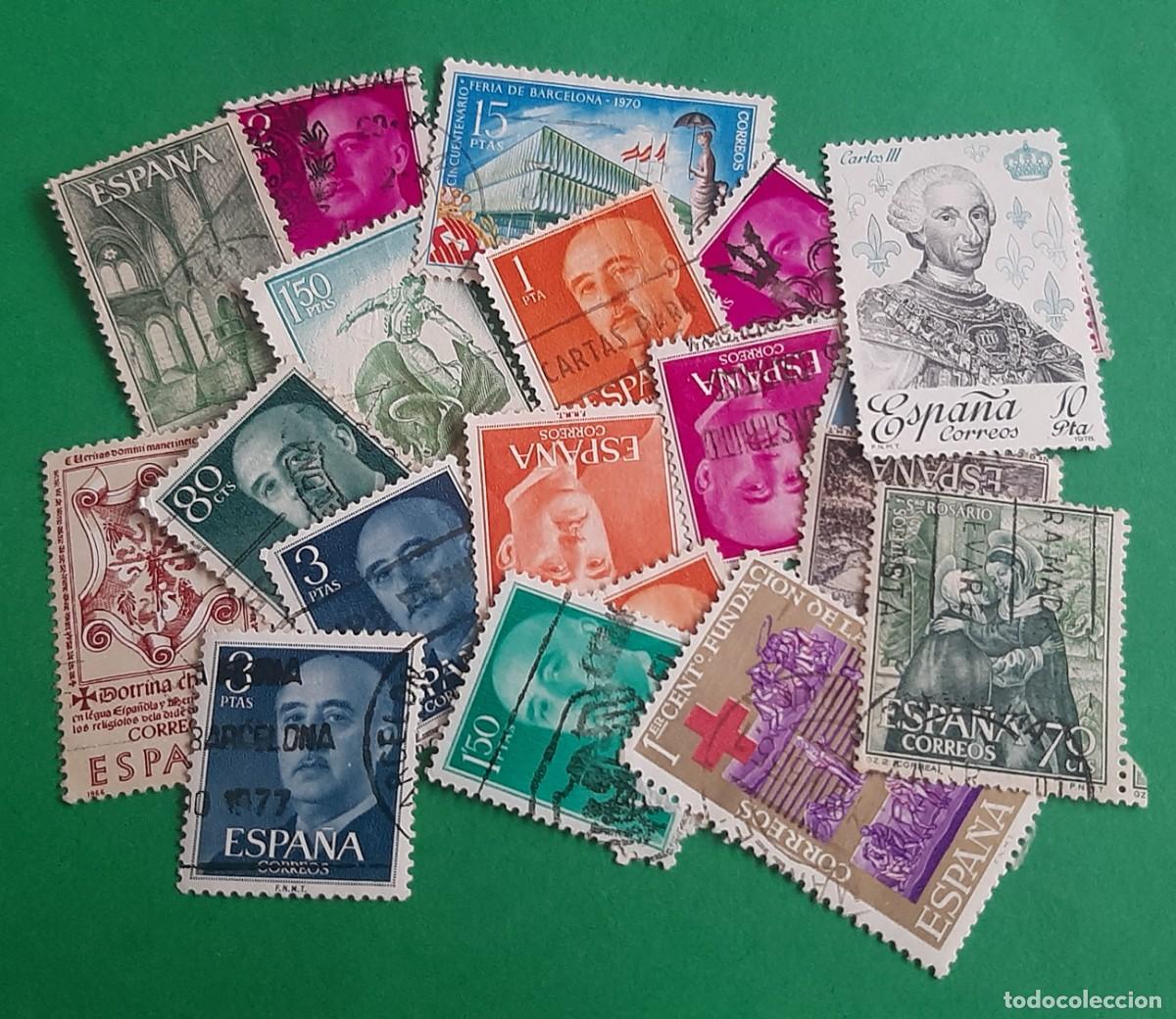 Sellos: (ESPA&Ntilde;A) LOTE DE SELLOS - Foto 1