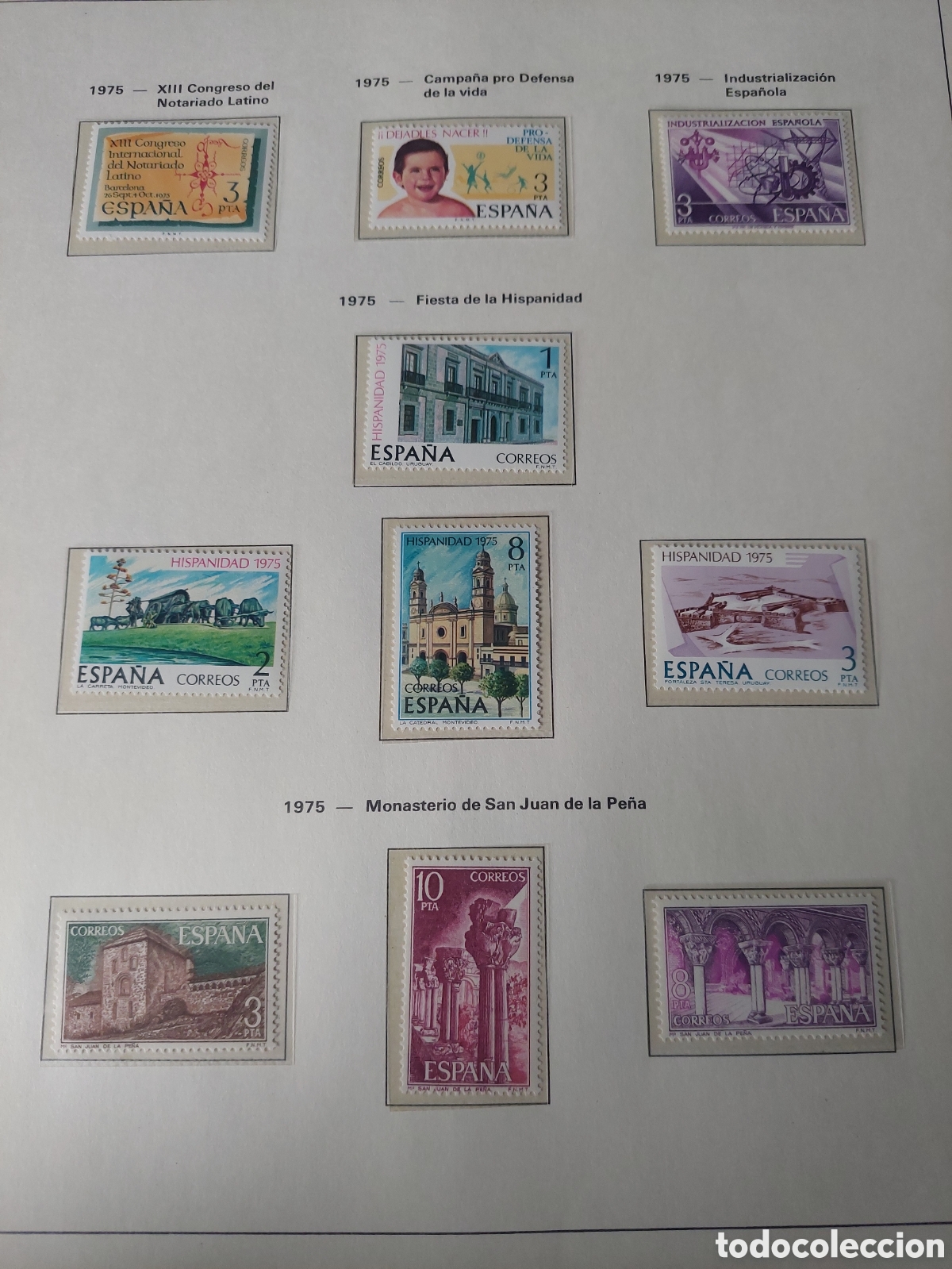 Sellos: 1975 SELLOS NUEVOS ESPA&Ntilde;A - Foto 1