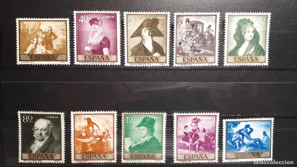 Sellos: ESPA&Ntilde;A. A&Ntilde;O 1958. ** . EDIFIL 1210/9 - Foto 1