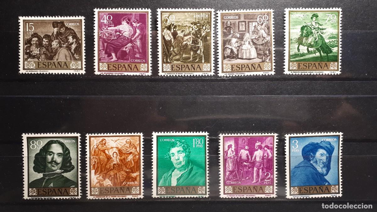 Sellos: ESPA&Ntilde;A. A&Ntilde;O 1959. *. EDIFIL 1238/47 - Foto 1
