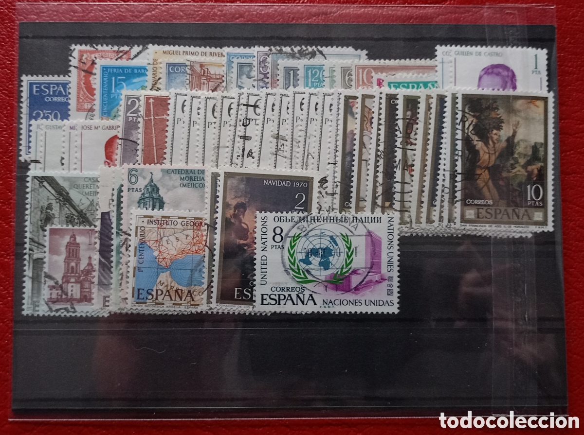 Sellos: Espa&ntilde;a 1970 - A&ntilde;o completo - Usados - Foto 1