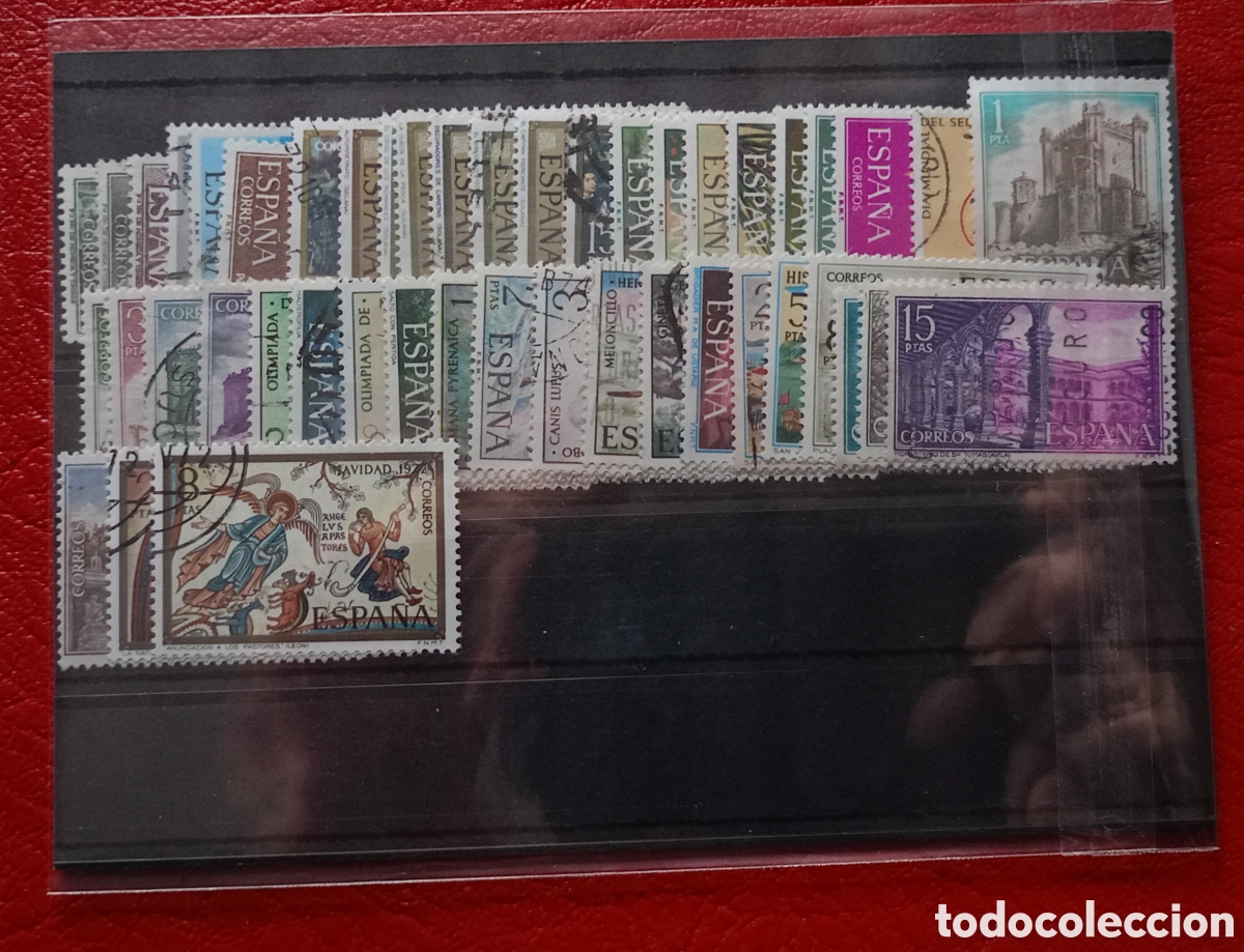 Sellos: Espa&ntilde;a 1972 - A&ntilde;o completo - Usados - Foto 1