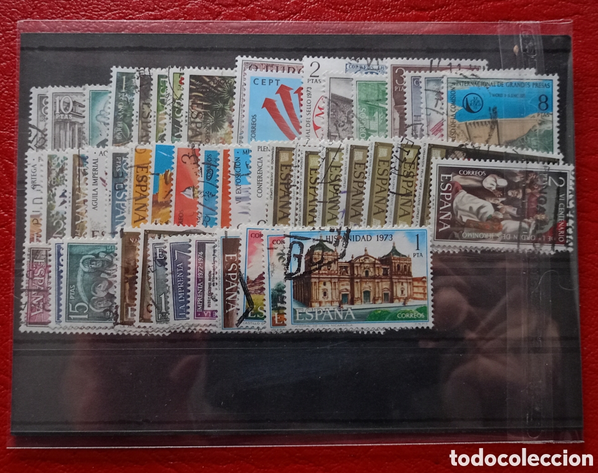 Sellos: Espa&ntilde;a 1973 - A&ntilde;o completo - Usados - Foto 1