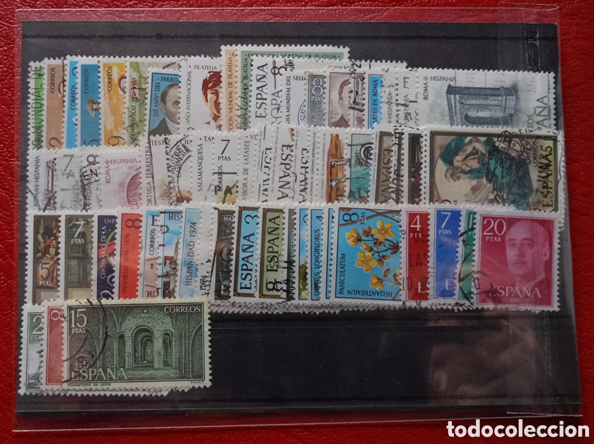 Sellos: Espa&ntilde;a 1974 - A&ntilde;o completo - Usados - Foto 1