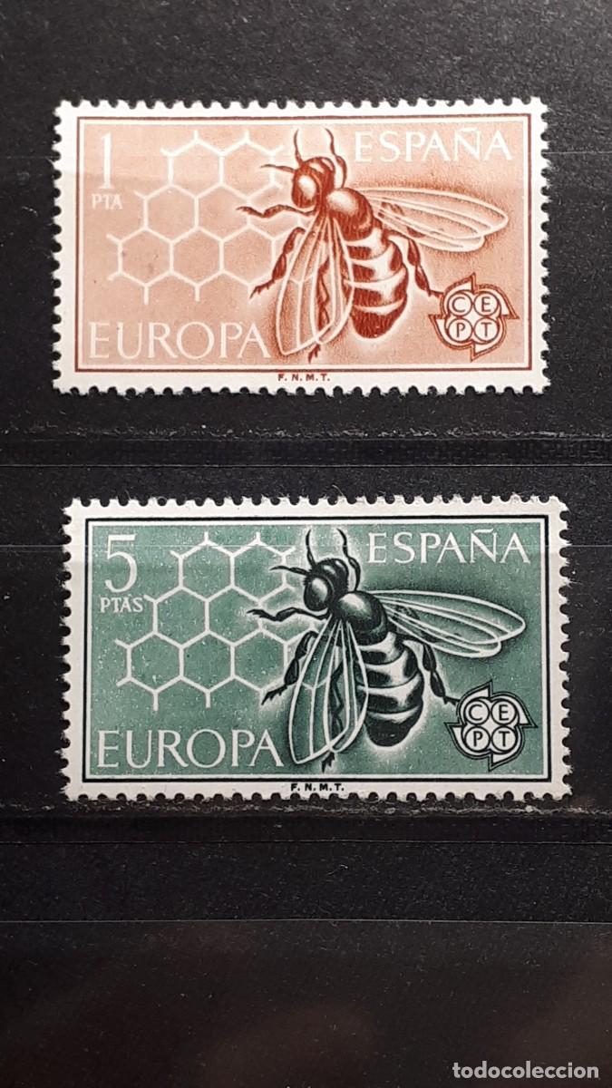 Sellos: ESPA&Ntilde;A. A&Ntilde;O 1962 ** . Edifil 1448/49 - Foto 1