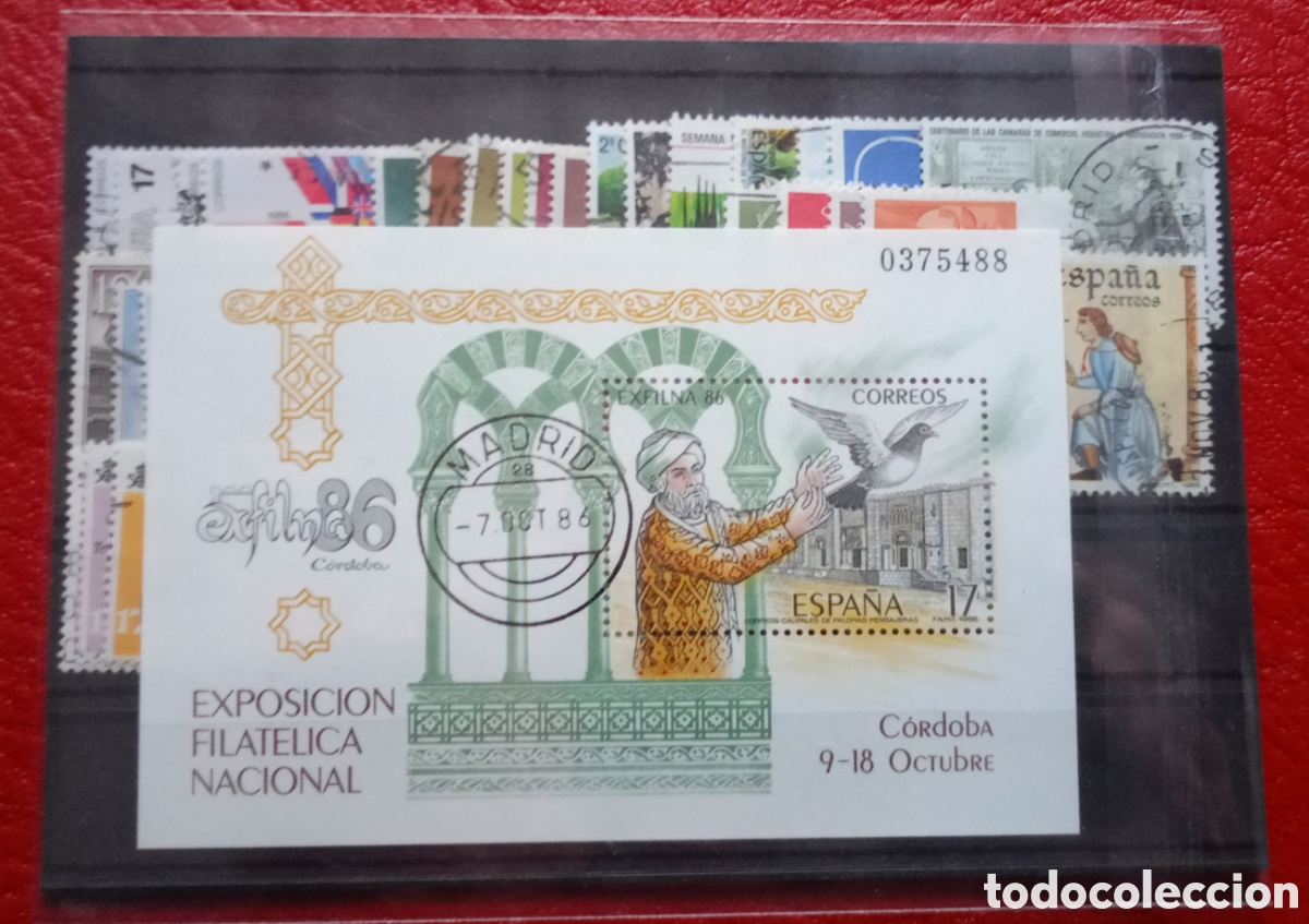 Sellos: Espa&ntilde;a 1986 - A&ntilde;o completo - Usados - Foto 1