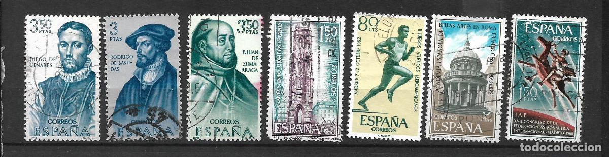 Sellos: espa&ntilde;a 7 sellos usado - 9/20 - Foto 1