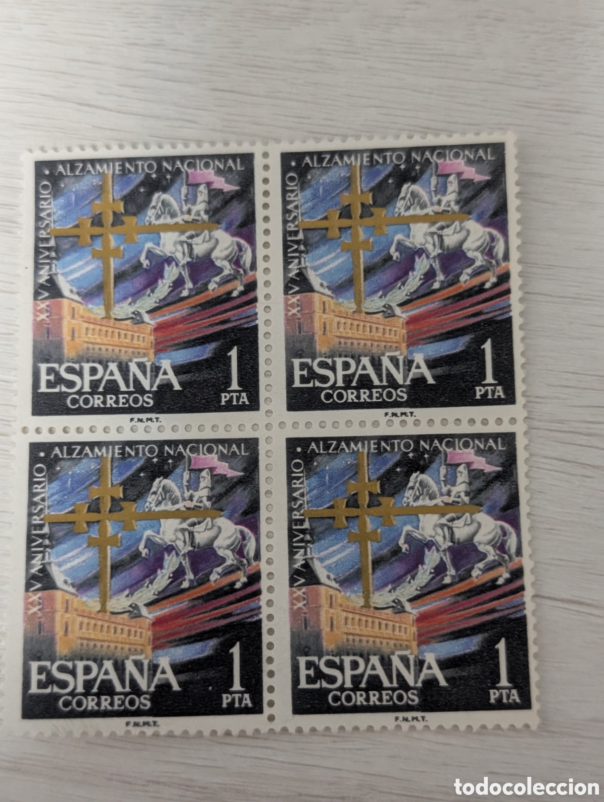 Sellos: Bloque 4 nuevos sin fijasellos - Foto 1