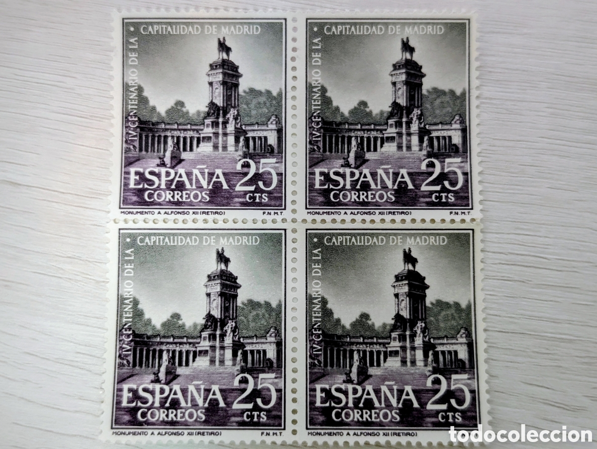 Sellos: Bloque 4 nuevos sin fijasellos - Foto 1
