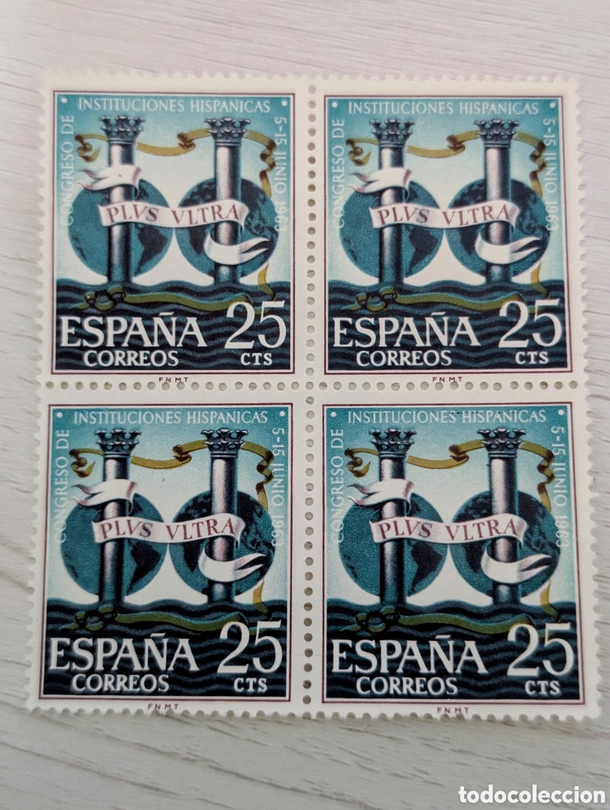Sellos: Bloque 4 nuevos sin fijasellos - Foto 1