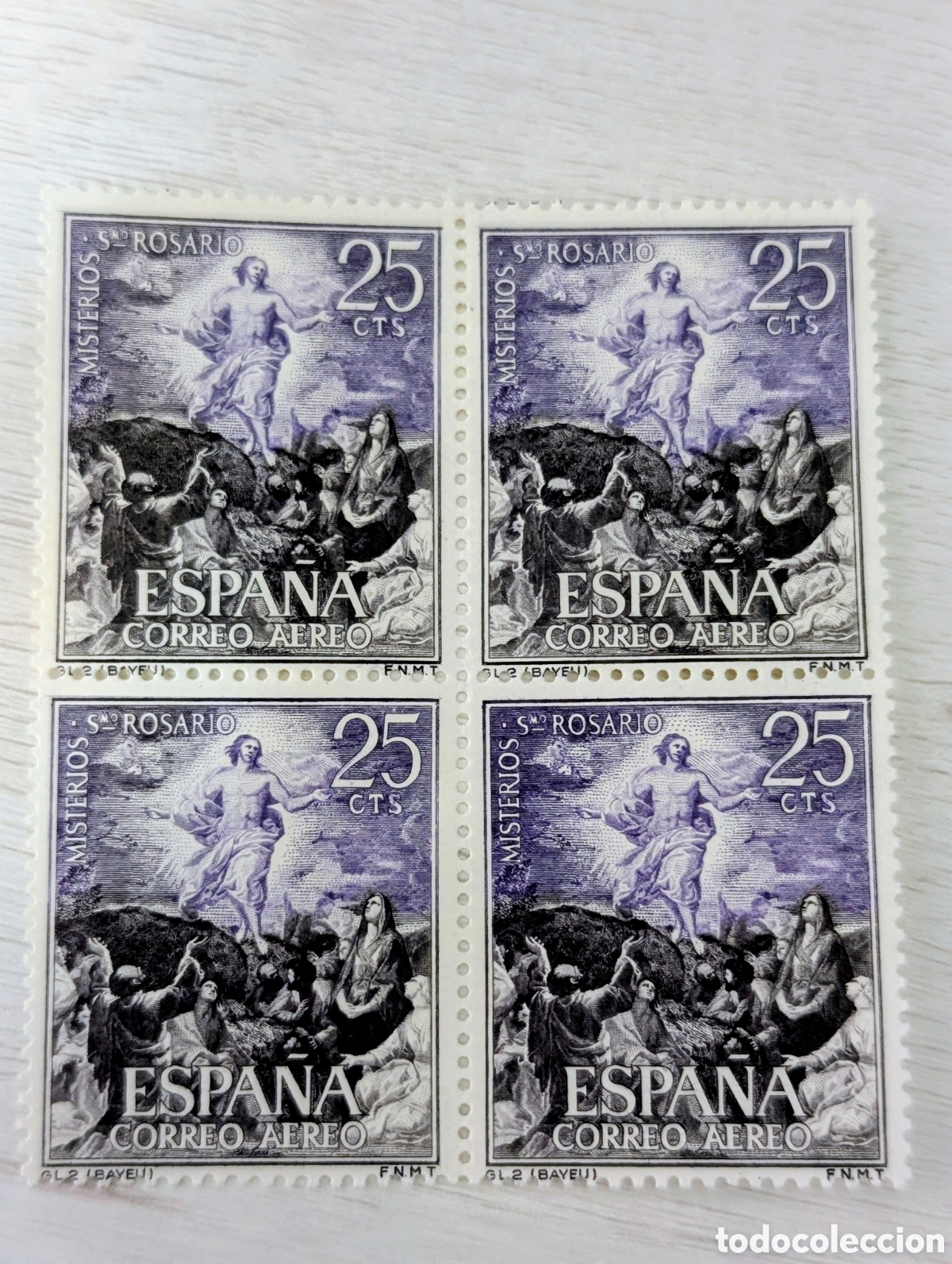 Sellos: Bloque 4 nuevos sin fijasellos - Foto 1
