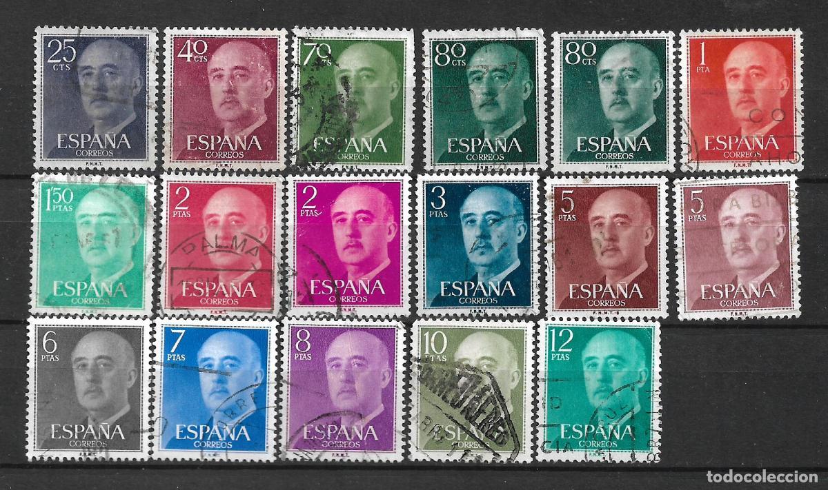 Sellos: espa&ntilde;a 17 sellos usados - 9/34 - Foto 1