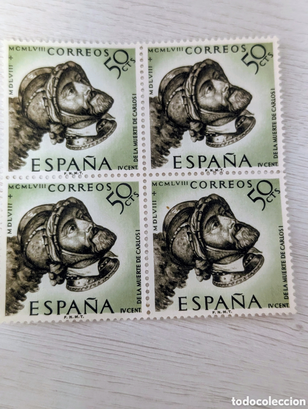 Sellos: Bloque 4 nuevos sin fijasellos - Foto 1