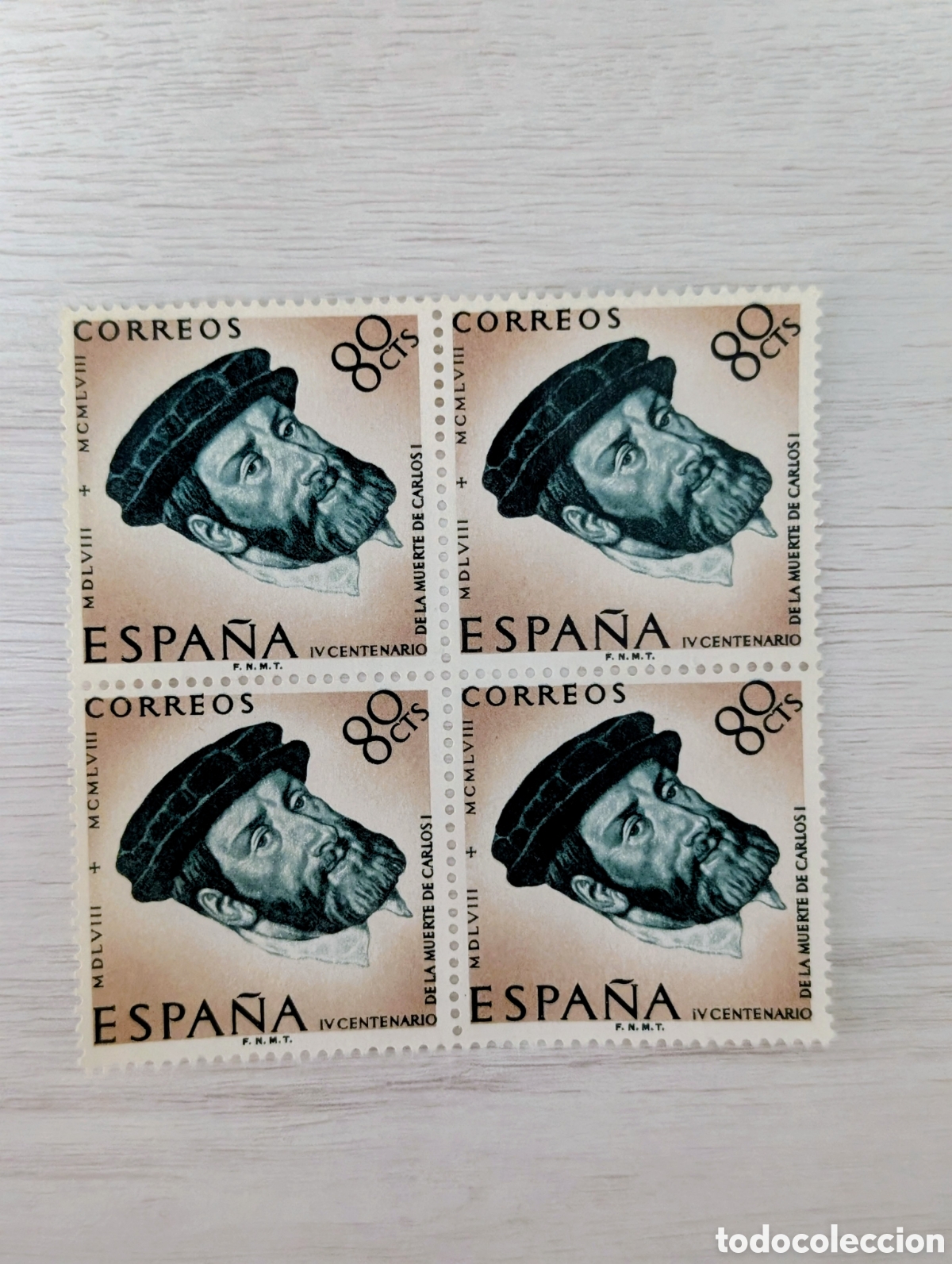 Sellos: Bloque 4 nuevos sin fijasellos - Foto 1