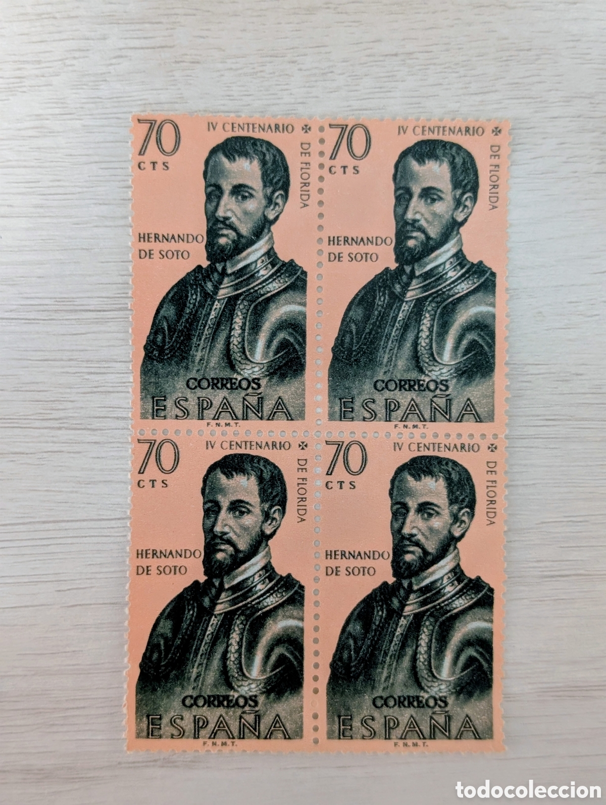 Sellos: Bloque 4 nuevos sin fijasellos - Foto 1