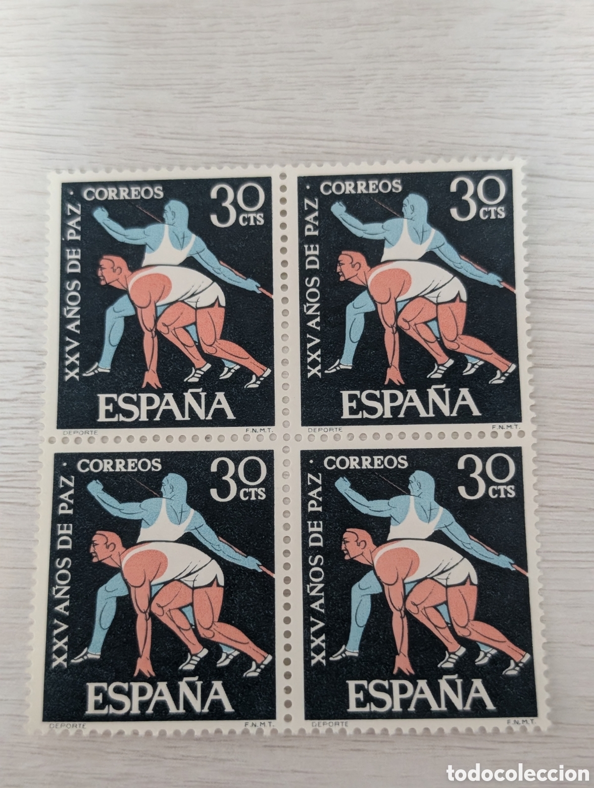 Sellos: Bloque 4 nuevos sin fijasellos - Foto 1