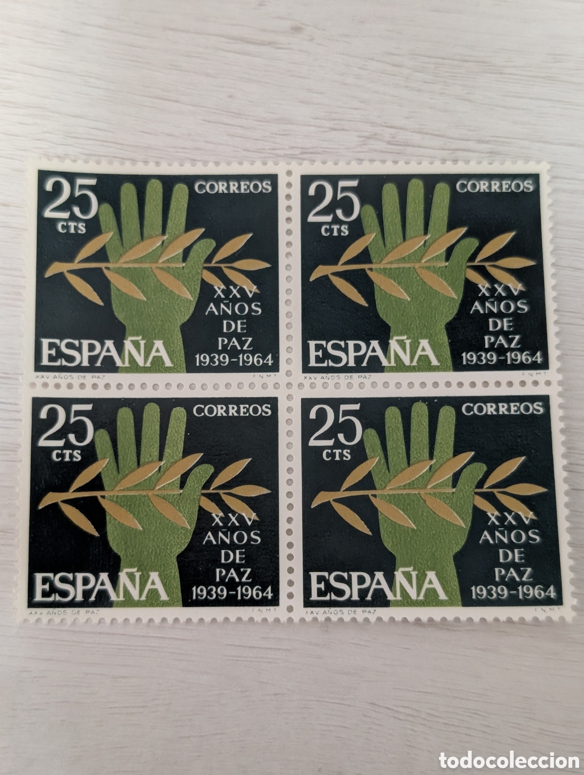 Sellos: Bloque 4 nuevos sin fijasellos - Foto 1