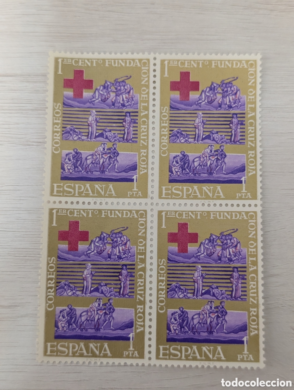 Sellos: Bloque 4 nuevos sin fijasellos - Foto 1