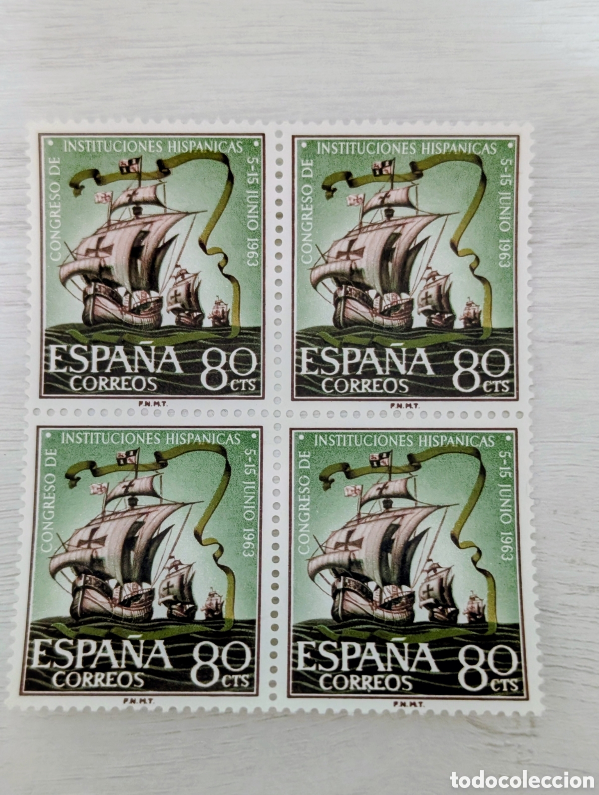Sellos: Bloque 4 nuevos sin fijasellos - Foto 1