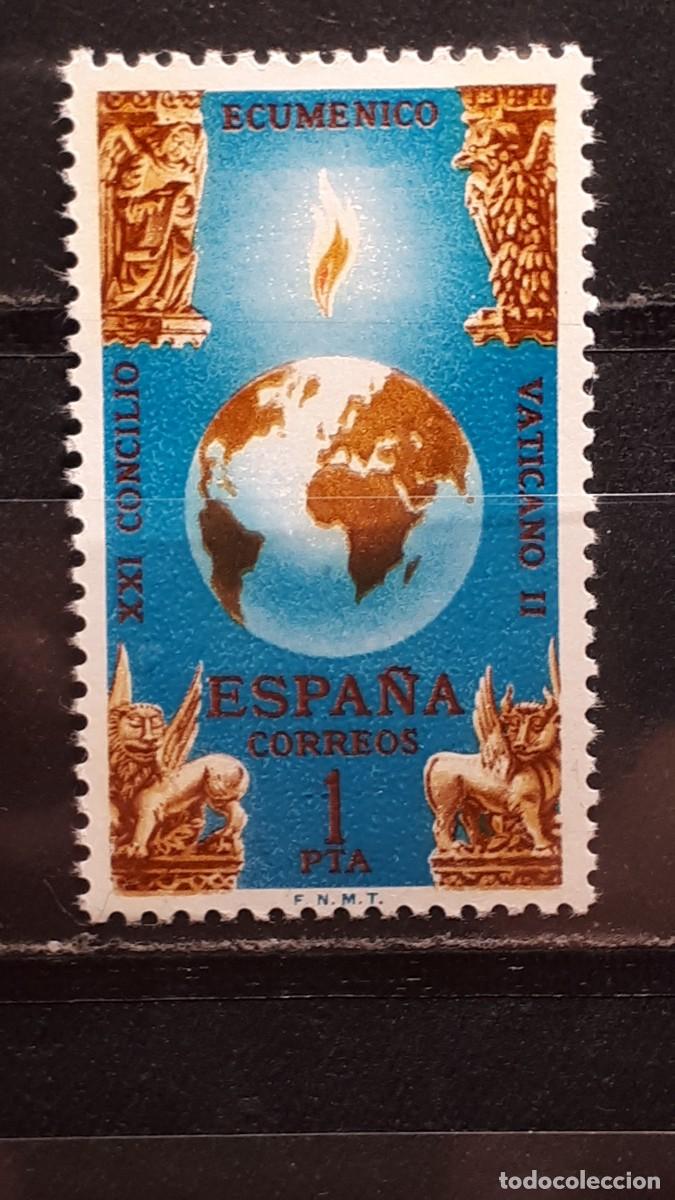 Sellos: ESPA&Ntilde;A. A&Ntilde;O 1965 **. Edifil 1695. - Foto 1