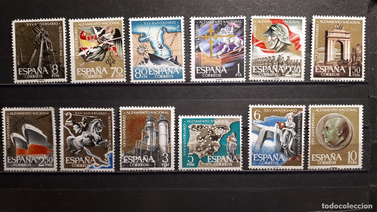 Sellos: ESPA&Ntilde;A. A&ntilde;o 1961. Edifil 1353/64 - Foto 1
