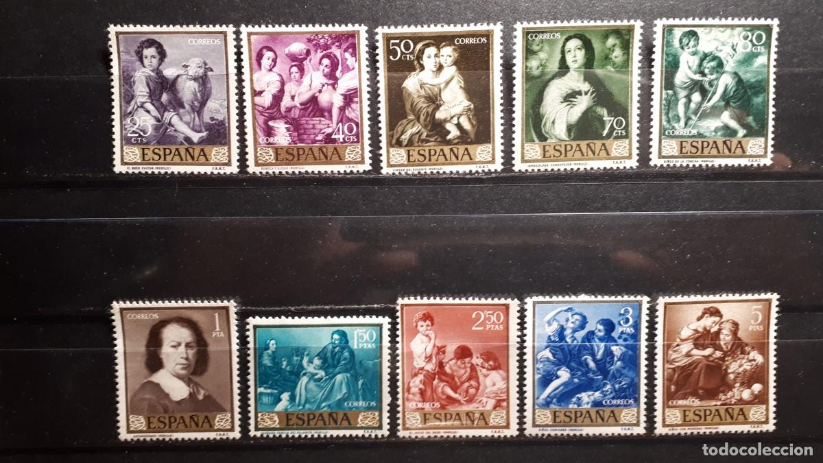 Sellos: ESPA&Ntilde;A. A&Ntilde;O 1960. *. EDIFIL 1270/9. - Foto 1