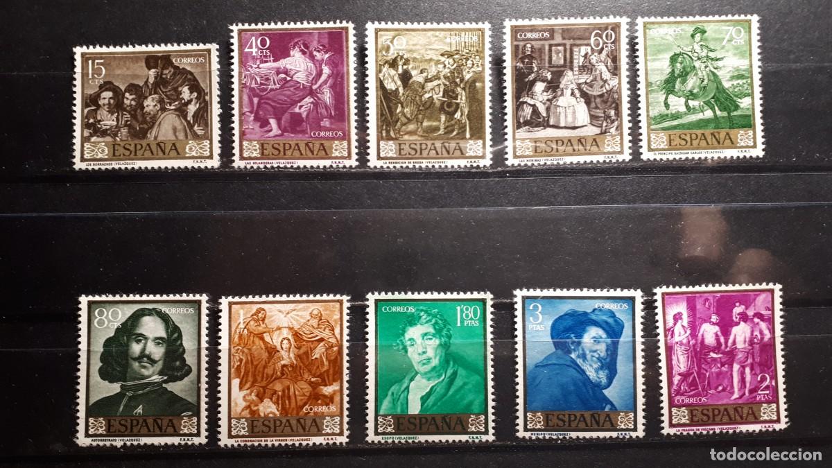 Sellos: ESPA&Ntilde;A. A&Ntilde;O 1959. *. EDIFIL 1238/47 - Foto 1