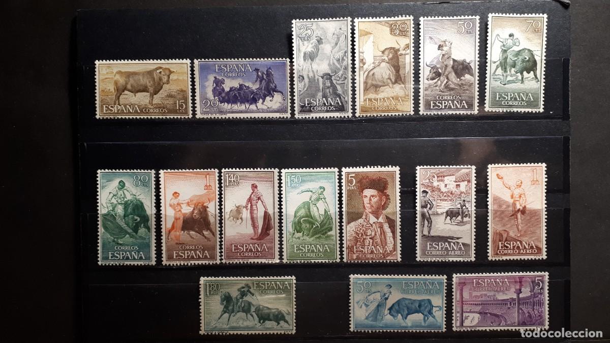 Sellos: ESPA&Ntilde;A. A&Ntilde;O 1960. **. EDIFIL 1254/69 - Foto 1