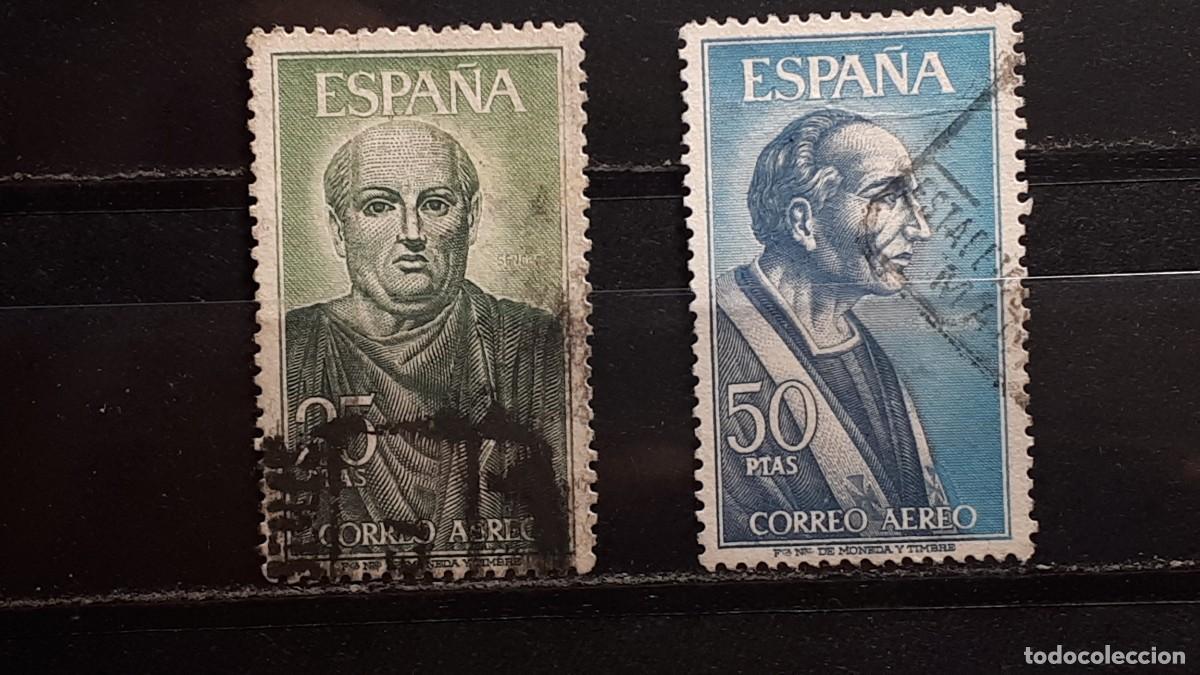 Sellos: ESPA&Ntilde;A. A&Ntilde;O 1966. &deg;. EDIFIL 1707/8 - Foto 1