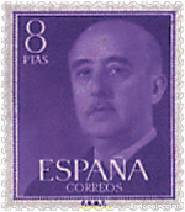 Sellos: 778640 MNH ESPA&Ntilde;A 1955 GENERAL FRANCO - Foto 1
