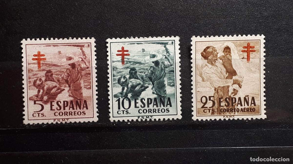 Sellos: ESPA&Ntilde;A . A&ntilde;o 1951.**/*. Edifil 1193/5 - Foto 1