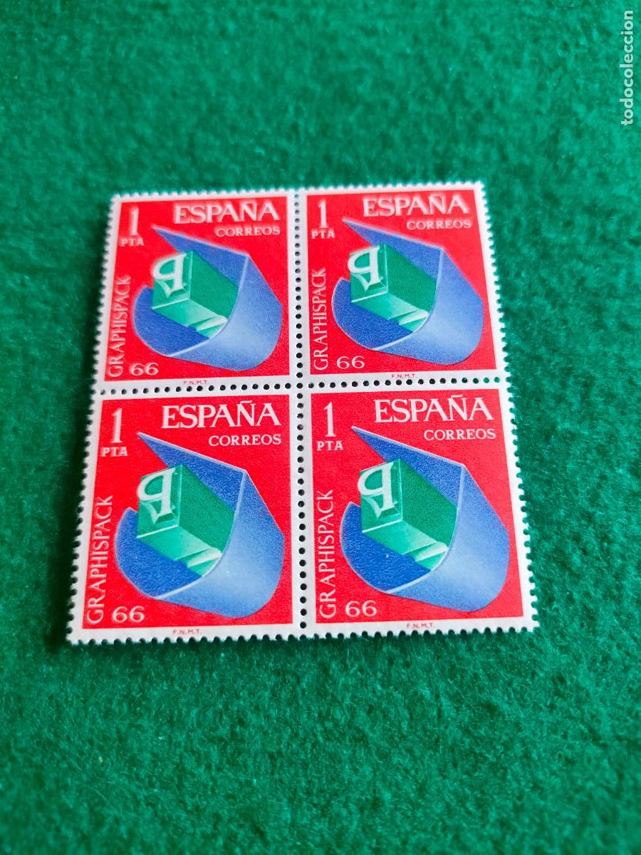 Sellos: EDIFIL 1709 NUEVOS EN BLOQUE DE 4 - Foto 1