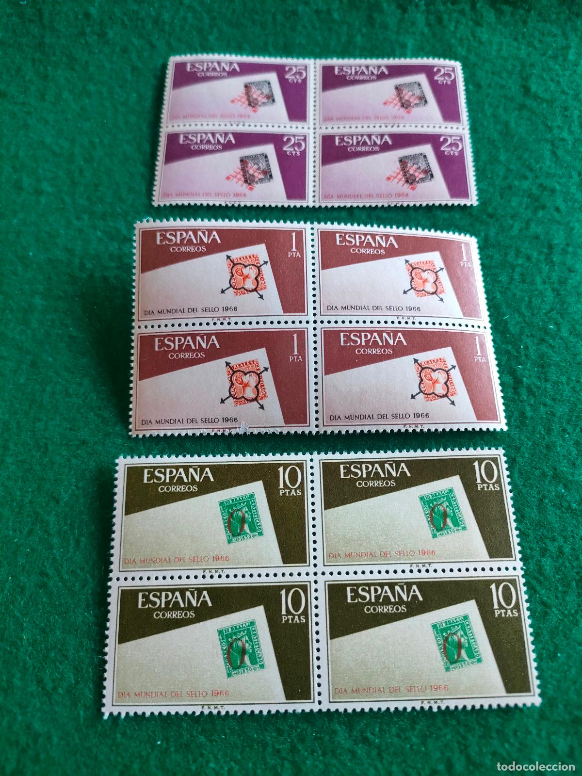 Sellos: EDIFIL 1723-25 NUEVOS EN BLOQUE DE 4 - Foto 1