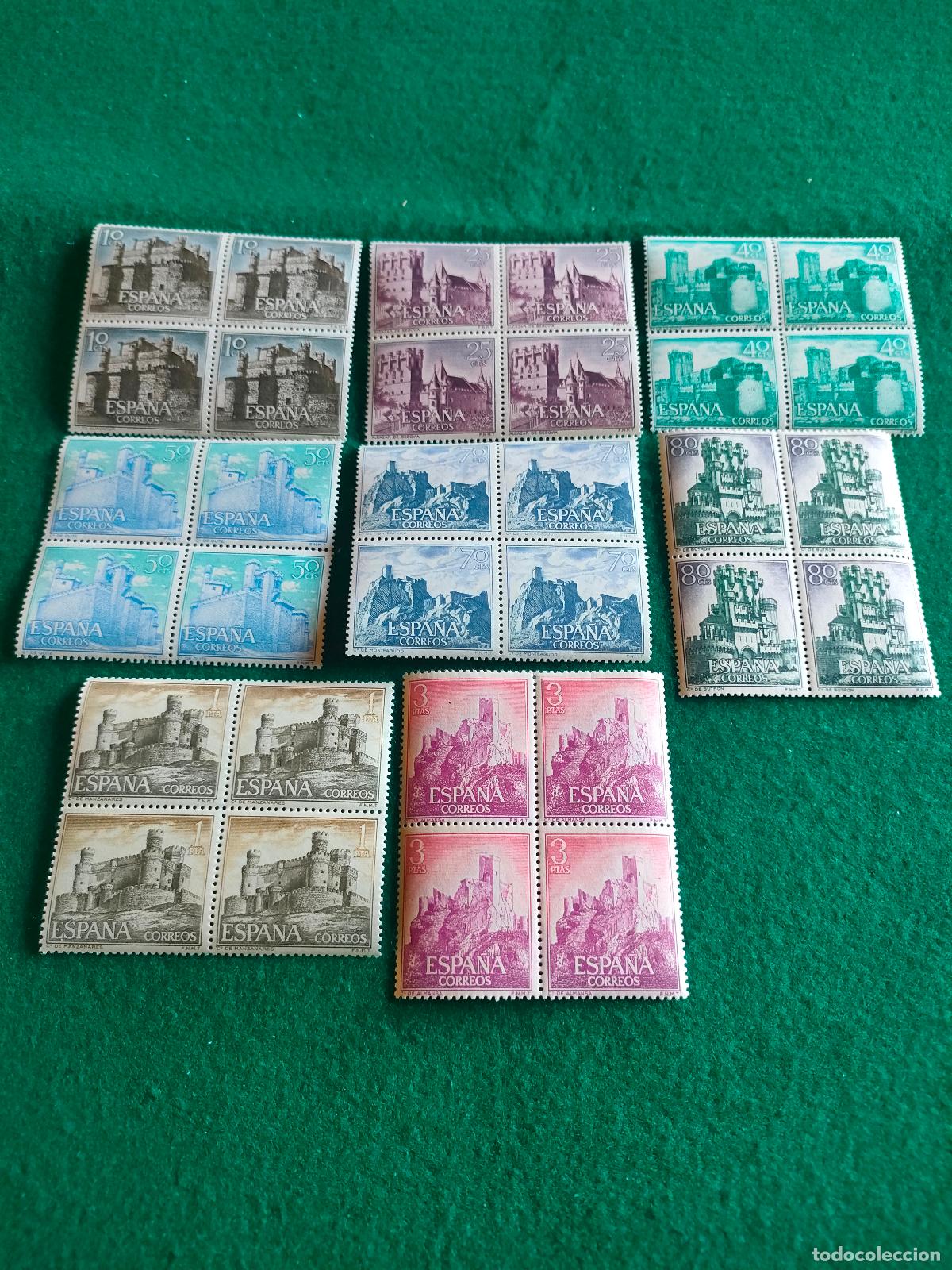 Sellos: EDIFIL 1738-45 NUEVOS EN BLOQUE DE 4 - Foto 1