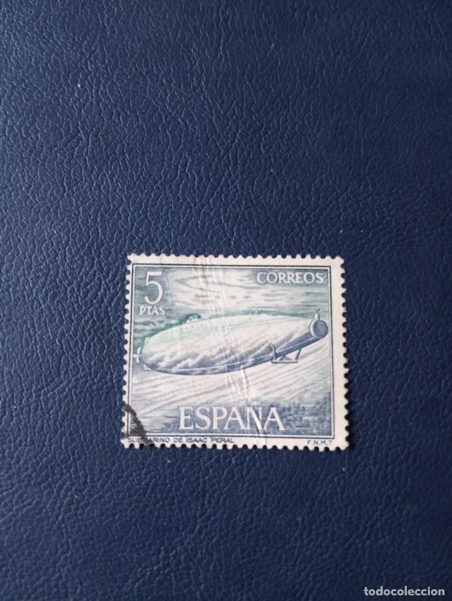 Sellos: ESPA&Ntilde;A, SUBMARINO DE ISAAC PERAL - Foto 1