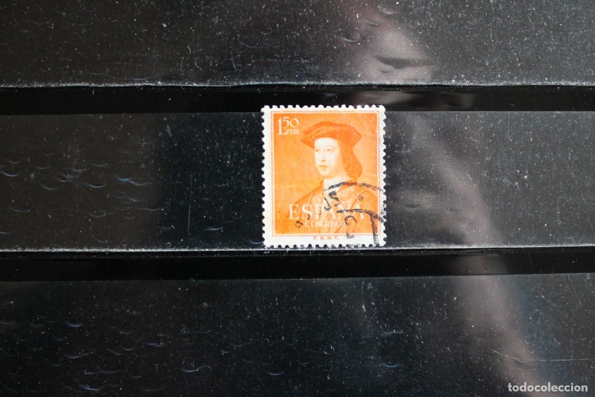 Sellos: EDIFIL 1109 SELLO USADO A&Ntilde;O 1952 - Foto 1