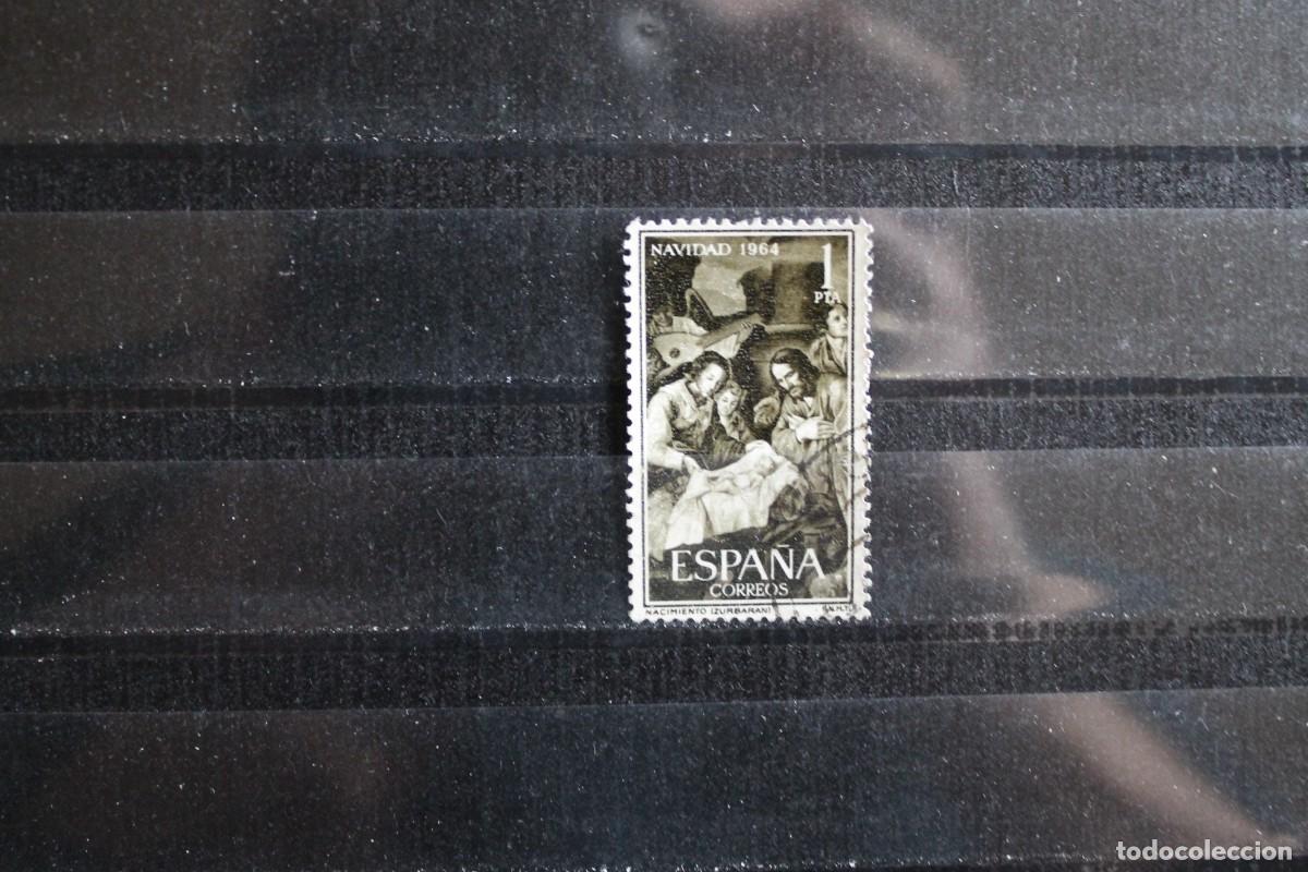 Sellos: EDIFIL 1630 SELLO USADO A&Ntilde;O 1964 - Foto 1